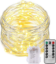 Christmas Fairy String Lights 20M 200 LED Strips Warm White Festival Decorations Party Wedding Indoor Outdoor