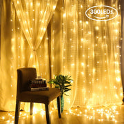 Christmas Fairy String Lights 20M 200 LED Strips Warm White Festival Decorations Party Wedding Indoor Outdoor