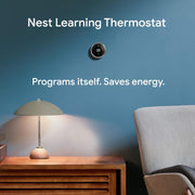 Nest Learning Thermostat 3Rd Generation, Stainless Steel - Smart Thermostat - a Brighter Way to save Energy