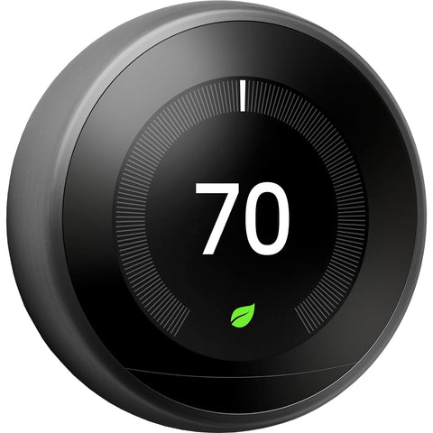 Nest Learning Thermostat 3Rd Generation, Stainless Steel - Smart Thermostat - a Brighter Way to save Energy