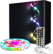 Led Strip Light, 10M Led Light Strips with 44-Keys Remote, Flexible 5050 RGB Colour Changing Led Lights for Bedroom,Party(5Mx2)