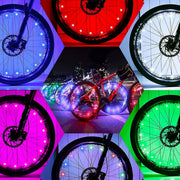 2 Tyre Pack!High Brightness LED Bike Wheel Accessories Outdoor Toys for Boys Girls Waterproof