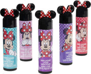 Disney Minnie Mouse -  Sparkly Cosmetic Makeup Set with Lip Balm Nail Accessories -35 Pcs|Perfect for Parties Sleepovers Makeovers|Birthday Gift for Girls above 3 Yrs