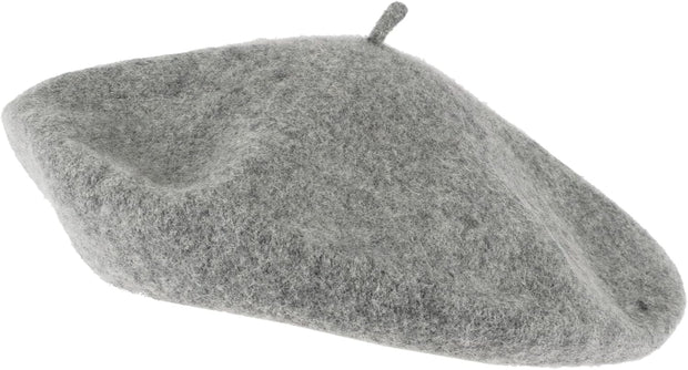 Wool Blend French Beret for Men and Women in Plain Colours