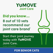 Senior Cat | Joint Supplement for Older, Stiff Cats, with Glucosamine, Chondroitin, Green Lipped Mussel, for SENIOR CATS and Breeds | 60 Capsules