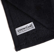 Personalised Golf Towel Black - Any Name Golf Towel Embroidered