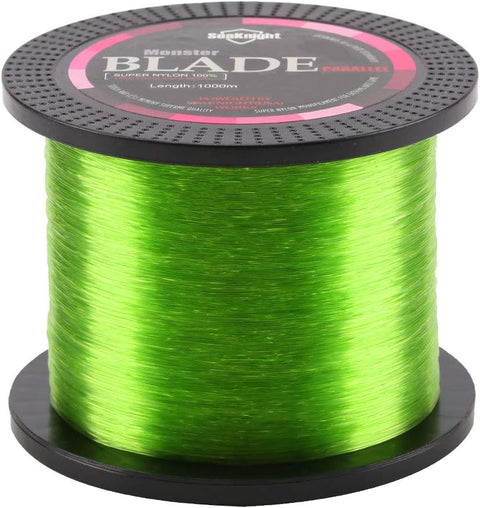 BLADE Nylon Fishing Line 500M/1000M Japanese Material Monofilament Carp Fishing Line Saltwater Sea Fishing 6 Colors 2-35LB