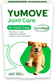 Yumove Adult Dog | Joint Supplement for Adult Dogs, with Glucosamine, Chondroitin, Green Lipped Mussel | Aged 6 to 8 | 300