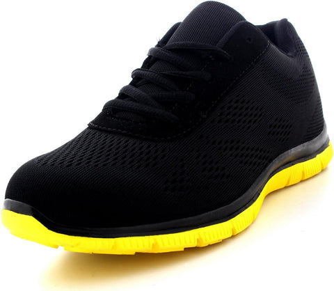 Mens Mesh Running Trainers Athletic Walking Gym Shoes Sport Run