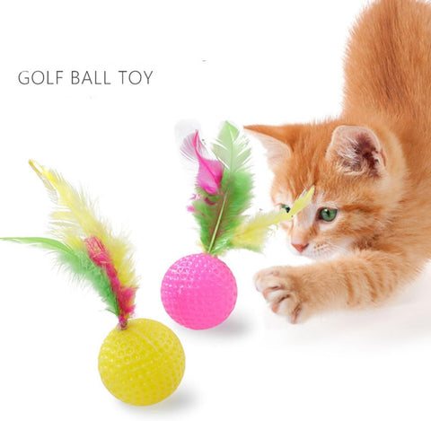 21Pcs  Kitten Toys Interactive Cat Feather Wand Ball Spring Mice Toy for Indoor Cats