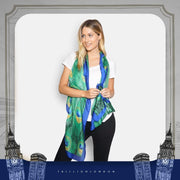 London® Spring Collection | Silk Scarf for Women'S | Ladies Lightweight Scarves | Neck Scarf for Women | Shawls Wraps