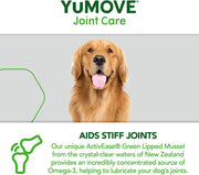 Yumove Adult Dog | Joint Supplement for Adult Dogs, with Glucosamine, Chondroitin, Green Lipped Mussel | Aged 6 to 8 | 300