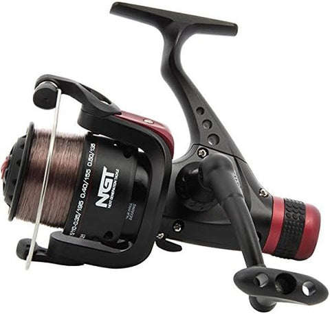 CKR50 Coarse Fishing Reel with 8Lb Line, Black