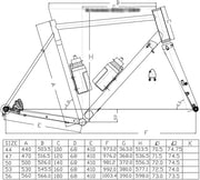 Disc Brake Road Bike Frameset 700C Cr-Mo Steel Frame Thru Axle 100/142Mm 28C Fat Tires Bicycle Frame 44/47/50/53/56CM (Color : Titanium, Size : 44Cm)