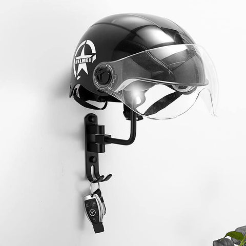 Motorcycle Accessories, Helmet Holder, Helmet Holder for Bike 180 Degree Rotation