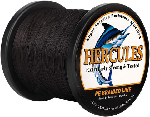 Braided Fishing Line 4 Strands 100M-2000M 6Lb-100Lb Super Strong PE Fishing Wire Multifilament Fishing Lines for Saltwater & Freshwater Fishing