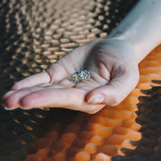 Daisy Stud Earrings Created with Zircondia® Crystals