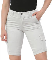 Women'S Cotton Combat Cargo Chino Shorts