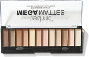 Mega Mattes Nude Eyeshadow Palette - 12 Pigmented, Professional, Long Lasting, Easy to Apply and Blendable Matte Shades for the Perfect Look for Day or Night 18G