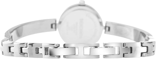 Womens Analogue Classic Quartz Watch with Silver Strap 2528G.68, Packaging May Vary