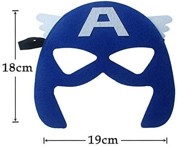 32Pcs Superhero Felt Masks, Children Masks Super Hero Party Mask Party Bag Fillers Dress up Mask for Cosplay Party Masquerade Birthdays Superhero Theme Party Favors Supplies