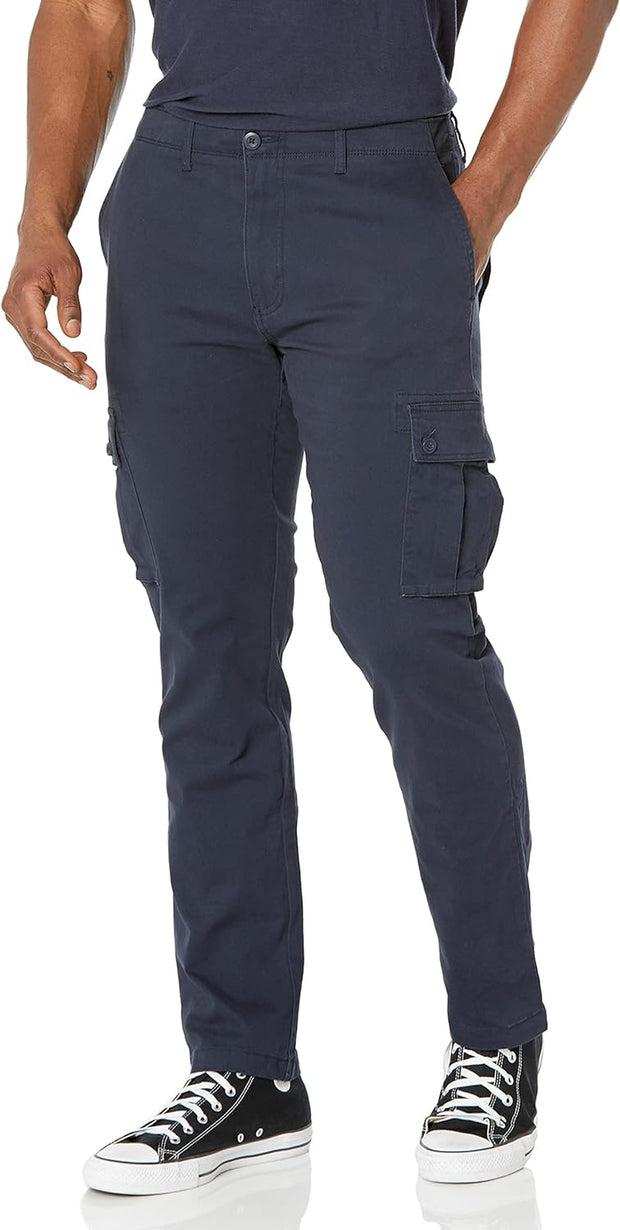 Men'S Slim-Fit Stretch Cargo Trouser