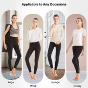 High Waisted Leggings for Women, Buttery Soft Elastic Opaque Tummy Control Leggings,Plus Size Workout Gym Yoga Stretchy Pants