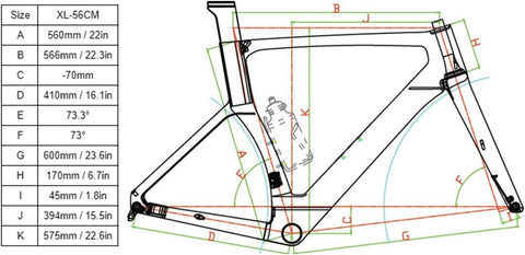 Road Bike Frame, No Deformation Corrosion Resistance Carbon Fiber Front Fork Stem Replacement Parts Bicycle Frameset For