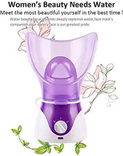 Facial Steamer,Professional Spa Home Facial Steamer Sauna Pores Cleanse-Bpa Free Warm Mist Moisturizing Face Steamer