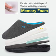 Men'S Two-Tone Memory Foam Slippers