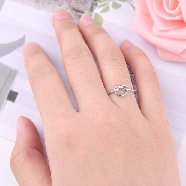 9Pcs Silver Adjustable Rings Set Knot Adjustable Finger Ring Joint Ring Toe Ring Beach Jewelry Gifts for Women Girls