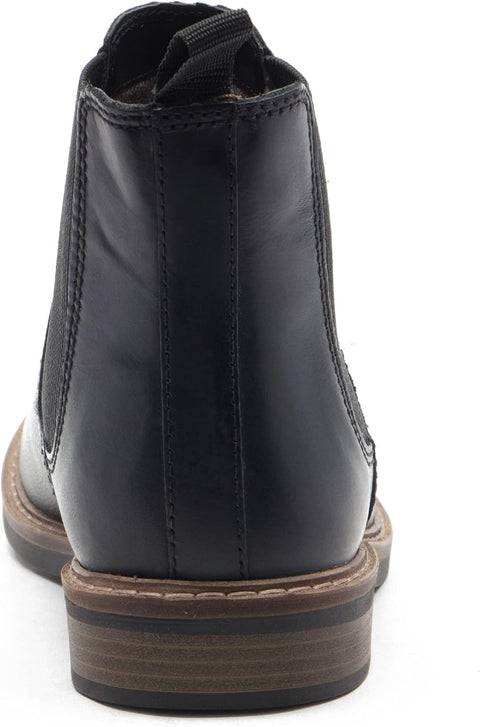 Men'S 'Bamford' Formal Chelsea Boots, Classic, Comfortable and Stylish Boots for Any Occasion, Made with Leather for an Effortless and Chic Look (Black/Wood)