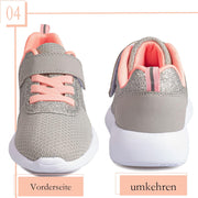 Girls Trainers Kids Athletic Shoes Toddlers Glitter Casual Lightweight Sneakers Sports Shoes Breathable Tennis Road Trail Running Shoes