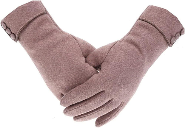 Womens Lady Winter Warm Gloves Touch Screen Phone Windproof Lined Thick Gloves