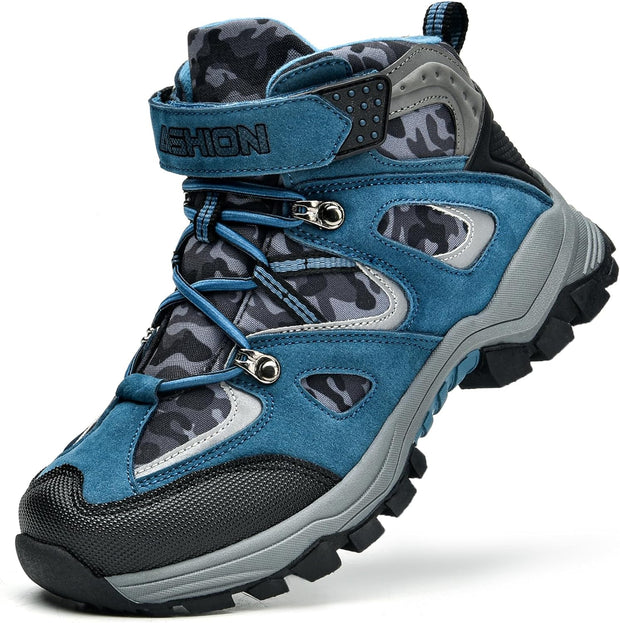 Kids Hilking Boots Outdoor Climbing Trainers Travelling Sports Shoes Non-Slip Hiker Snow Boots