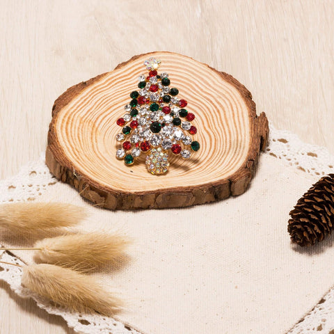 Christmas Tree Brooch