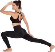 Gym Leggings with Pockets Yoga Pants for Women High Waisted Sports Leggings for Women Yoga Trousers