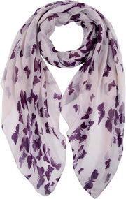 Ladies Women'S Fashion Bird Print Long Scarves Floral Neck Scarf Shawl Wrap Gifts for Women