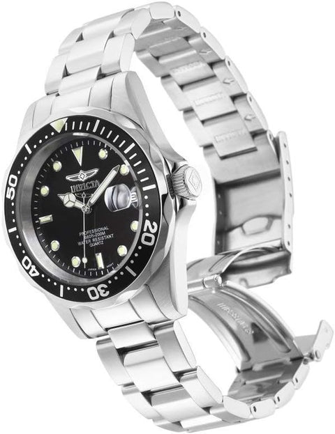 Pro Diver Stainless Steel Quartz Watch - 37Mm