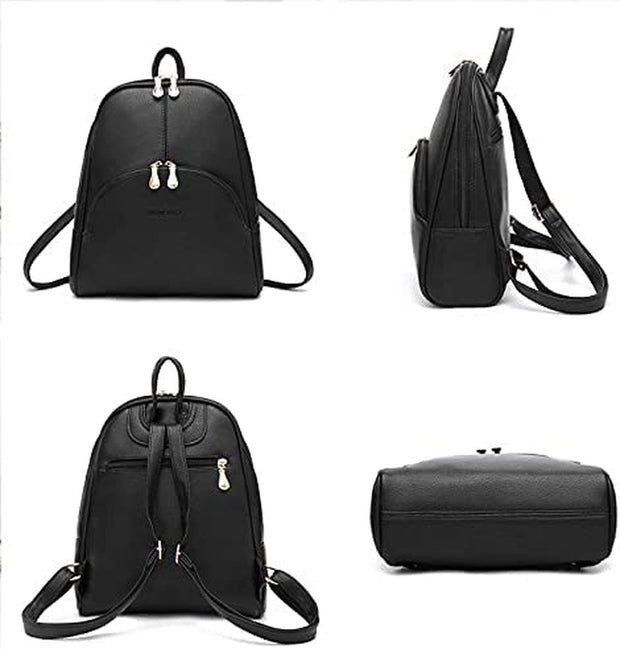 Women Fashion Backpack Purse Leather Rucksack Bag Girls Casual Daypacks