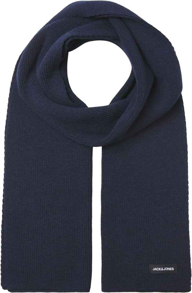 Men’S Knitted Scarf Soft Plain Winter Neck Scarves - Gift for Men - One Size