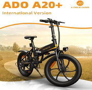 UK Next Working Day Delivery A20+ Folding Electric Bicycle Removable Battery Shimano 7 Speed Full Suspension