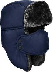 Unisex Winter Ear Flap, Trooper, Trapper Hat, Keeping Warm While Skating, Skiing Other Outdoor Activities