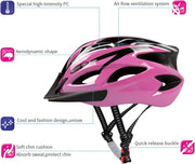 Bike Helmet Men, Mountain Cycle Helmets Ladies with Visor Adjustable Size 56-62CM Large Lightweight 18 Vents Bicycle Cycling for Teenagers Women Men Sport Headwear