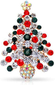 Christmas Tree Brooch