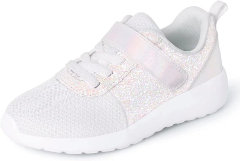 Girls Trainers Kids Athletic Shoes Toddlers Glitter Casual Lightweight Sneakers Sports Shoes Breathable Tennis Road Trail Running Shoes