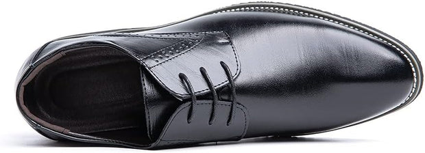 Derby Shoes for Men Business Oxford Shoes Brogue Patent Leather Mens Dress Shoes Lace-Ups Monk Formal Slip-On UK 4-UK13