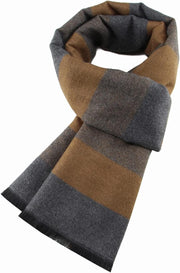 Warm Winter Scarf Men Autumn Elegant Plaid Scarves