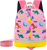 Dinosaur Kids Backpack Rucksack Bag Boys for Toddler with Reins Kindergarten Nursery Backpack Navy