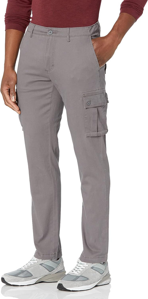 Men'S Slim-Fit Stretch Cargo Trouser